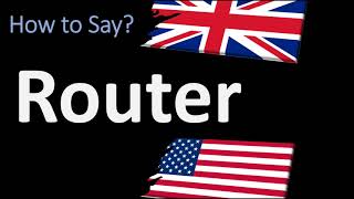 How to Pronounce Router CORRECTLY [upl. by Mandell]