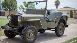 1946 Willys CJ2A Universal Jeep [upl. by Soloman]