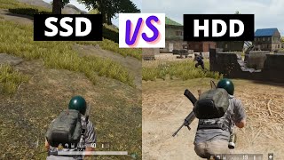 SSD vs HDD Speed Test Testing PUBG  2020 [upl. by Airdnal]