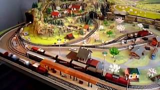 MÄRKLIN nostalgische Schaufensteranlage 0066 von 1961 [upl. by Nuahsyt]