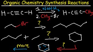 Organic Chemistry Synthesis Reactions  Examples and Practice Problems  Retrosynthesis [upl. by Nosyt]