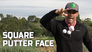 How To Keep A Square Putter Face [upl. by Delsman]