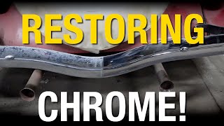 HowTo Restore Old Chrome On Barn Find  Restoration HACK from Eastwood [upl. by Greenwell]