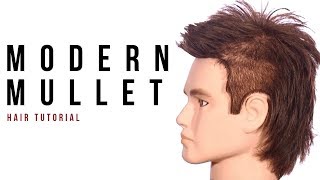 Modern Mullet Haircut Tutorial  TheSalonGuy [upl. by Aihsem]