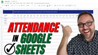 How To Use Google Sheets Attendance Template Attendance Sheet Online [upl. by Assillim]