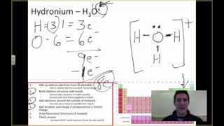 Lewis Structure Hydronium Ion H3O [upl. by Tekcirc]