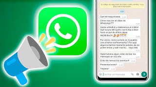 HAZ que tu MÓVIL lea MENSAJES de WHATSAPP en VOZ ALTA [upl. by Dewie]