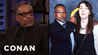 Giancarlo Esposito Fans Want To Interact With Gus Fring  CONAN on TBS [upl. by Korwun]