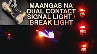 Dual Contact Signal light w Break light  Mio i 125 YAMAHA [upl. by Anig156]