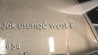 Jak usunąć wosk 54 [upl. by Otsirave]