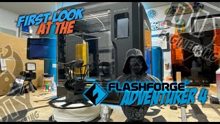 3D Printer Review of The NEW Flashforge Adventurer 4 [upl. by Finn]