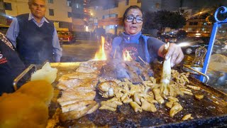 Street Food in Peru  ULTIMATE 14HOUR PERUVIAN FOOD  Market Tour in Lima [upl. by Eimaj]