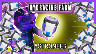 Unlimited HYDRAZINE auto FARM Astroneer [upl. by Ekusuy]