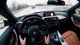 2018 BMW 340i xDrive MSport  Review POV 4K by POVDRIVING [upl. by Lock]