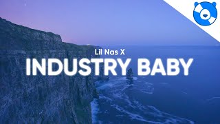 Lil Nas X  INDUSTRY BABY Clean  Lyrics feat Jack Harlow [upl. by Sirap]