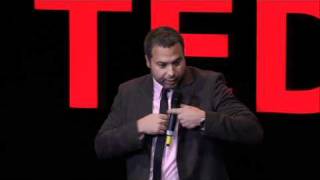 TEDxDoha  Ahmed Ahmed  When it Comes to Laughter We Are All Alike [upl. by Raf475]