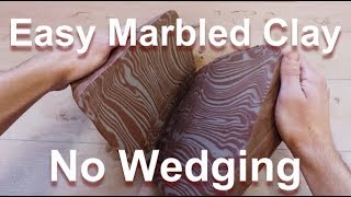 How to Make Marbled Clay [upl. by Adham130]