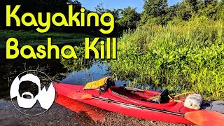 Kayaking Basha Kill Wildlife Management Area  Wurtsboro NY [upl. by Arvell]