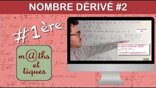 Calculer le nombre dérivé 2  Première [upl. by Adina408]