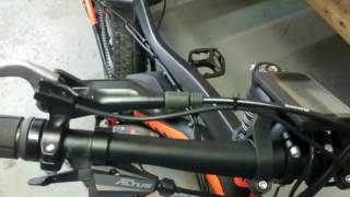 Installing Hydraulic Brake Sensors for ebikes [upl. by Gnik]