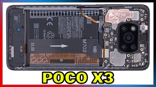 POCO X3 Disassembly Teardown Repair Video Review [upl. by Hayikat]