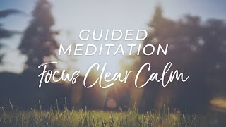 15Minute Guided Meditation for Focus and Clarity [upl. by Neyuq]