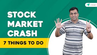 What to do when Stock Market Crash  7 ways to prepare  Learn With ETMONEY [upl. by Enihsnus591]