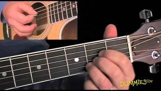 Guitar How to Fret a String For Dummies [upl. by Eseer]