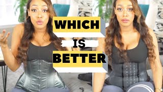 HOW TO GET A SMALLER WAIST  WAIST TRAINERS VS CORSETS  DO THEY WORK [upl. by Isola]