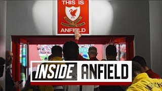 Inside Anfield Liverpool 41 Norwich  TUNNEL CAM as the Reds score four to win [upl. by Hubble]