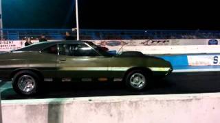 72 Ford Gran Torino walks all over Mopar 1143 [upl. by Vinny]