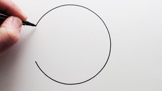 How to Draw a Perfect Circle Freehand Narrated Step by Step [upl. by Dor]