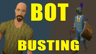 Old School Runescape Bot Busting Stream Highlight [upl. by Rovner]