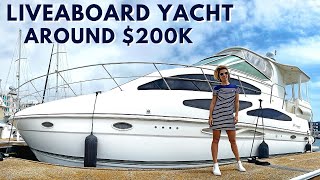 229000 2005 CRUISERS 405 Express Motoryacht Liveaboard amp Starter Yacht Tour [upl. by Ytirahc]