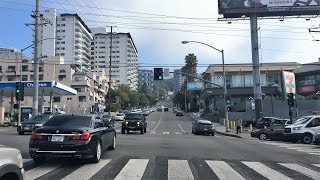 Los Angeles 4K  Hills of Los Angeles  Driving Downtown USA [upl. by Okajima]