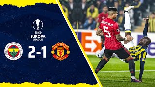 MAÇ ÖZETİ Fenerbahçe 21 Manchester United [upl. by Antoni]