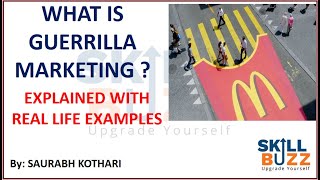 What is Guerrilla Marketing Real life case studies and examples  Best Marketing Campaigns [upl. by Yeleen307]