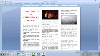 ¿COMO CREAR UN TRIPTICO EN WORD [upl. by Fleisher]