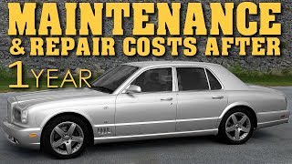 Ownership Costs After 1 Year  Owning A Bentley Arnage  Episode 15 [upl. by Areehs]