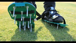 How to aerate your lawn [upl. by Delinda]