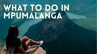 MPUMALANGA TRAVEL VLOG Three Rondavels Blyde River Canyon Bourke‘s Luck Potholes Pilgrims Rest [upl. by Elboa]