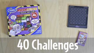 How To Play Rush Hour Jr  by ThinkFun [upl. by Nylynnej820]