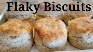 Flaky Biscuits Recipe with AllPurpose Flour [upl. by Nisbet328]