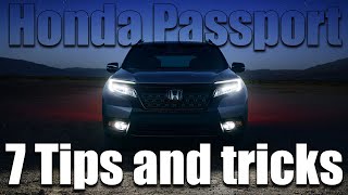 Honda Passport Tips and Tricks [upl. by Andrew73]