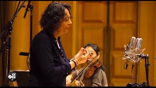 Nathalie Stutzmann  Recording Bach aria quotErbarme dichquot [upl. by Enaid518]