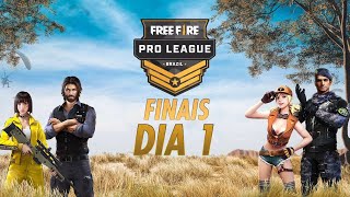 Free Fire Pro League  Finais  Dia 1 [upl. by Ocirederf]