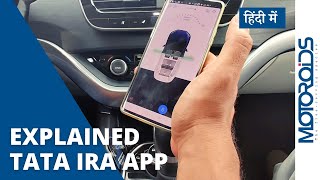 Tata IRA App Explained  Safari  All The Features Demoed  Motoroids [upl. by Joacima]