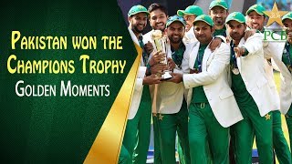 On This Day in 2017  Pakistan Won the Champions Trophy [upl. by Dymphia]