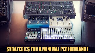 Strategies For a Minimal Performance  One Synth Is Enough [upl. by Krishna926]