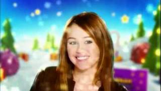 Disney Channel Czech  Bumper Christmas  Hannah Montana 2009 [upl. by Friday]